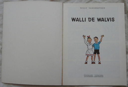 Strip Boek, Suske en Wiske, Walli De Walvis, Nr.171, Standaard Uitgeverij, 1979.(Nr.1) - 1