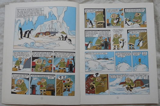 Strip Boek, Suske en Wiske, Walli De Walvis, Nr.171, Standaard Uitgeverij, 1979.(Nr.1) - 2