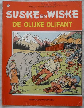 Strip Boek, Suske en Wiske, De Olijke Olifant, Nr.170, Standaard Uitgeverij, 1978.(Nr.1) - 0