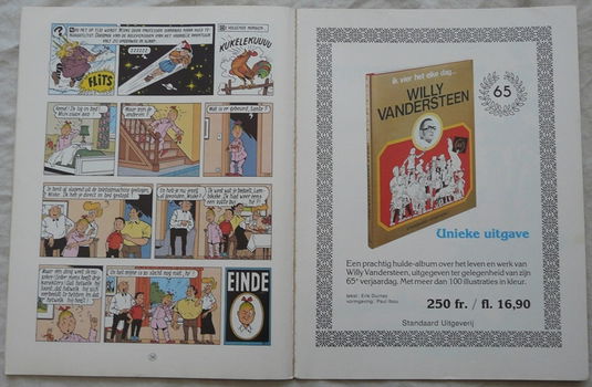 Strip Boek, Suske en Wiske, De Olijke Olifant, Nr.170, Standaard Uitgeverij, 1978.(Nr.1) - 3