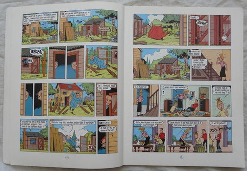 Strip Boek, Suske en Wiske, De Efteling - Elfjes, Nr.168, Standaard Uitgeverij, 1978.(Nr.1) - 2