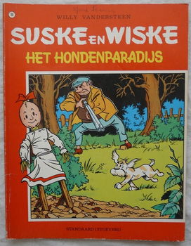 Strip Boek, Suske en Wiske, Het Hondenparadijs, Nr.98, Standaard Uitgeverij, 1979.(Nr.1) - 0