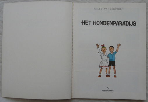 Strip Boek, Suske en Wiske, Het Hondenparadijs, Nr.98, Standaard Uitgeverij, 1979.(Nr.1) - 1