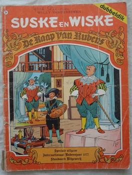 Strip Boek, Suske en Wiske, De Raap Van Rubens, Nr.164, Standaard Uitgeverij, 1978.(Nr.1) - 0