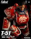 ThreeZero Fallout Action Figure T-51 Nuka Cola Power Armor - 2 - Thumbnail