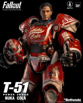 ThreeZero Fallout Action Figure T-51 Nuka Cola Power Armor - 3