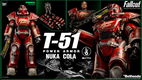 ThreeZero Fallout Action Figure T-51 Nuka Cola Power Armor - 6 - Thumbnail