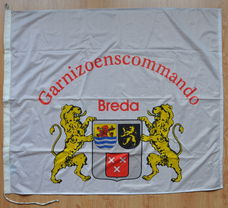 Vlag Garnizoenscommando Breda , militaire leger Nederland