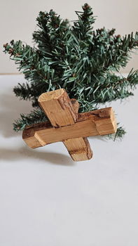 ZGAN mini kunst kerstboom/Lifestyle houten mini kerstboom - 3