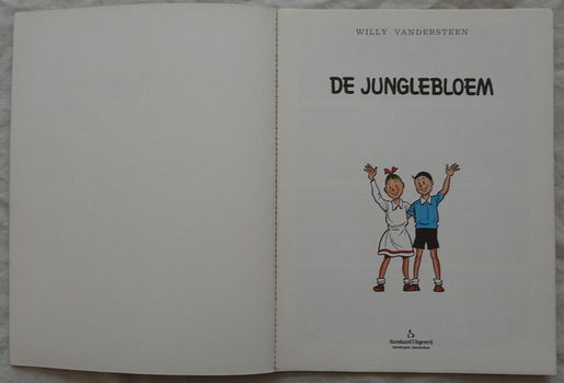 Strip Boek, Suske en Wiske, De Junglebloem, Nr.97, Standaard Uitgeverij, 1979.(Nr.1) - 1