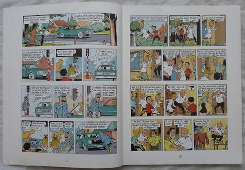 Strip Boek, Suske en Wiske, De Bevende Baobab, Nr.152, Standaard Uitgeverij, 1979.(Nr.1) - 2