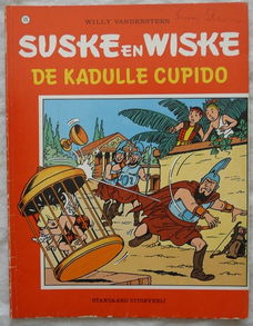 Strip Boek, Suske en Wiske, De Kadulle Cupido, Nr.175, Standaard Uitgeverij, 1979.(Nr.1)