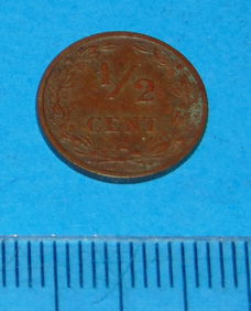 Nederland - halve cent 1906