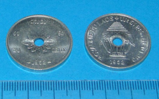 Laos - 20 cent 1952 - Unc - 0