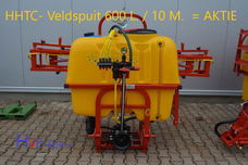 Spuitvat / Veldspuit = 600 L. / 10 M. bomen ( compleet ) e/o