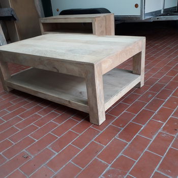 salontafel hout - 0