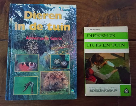 Boeken - dieren in de tuin / dieren in huis en tuin - 0