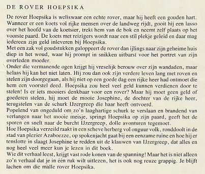 DE ROVER HOEPSIKA - Paul Biegel - 1