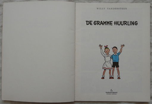 Strip Boek, Suske en Wiske, De Gramme Huurling, Nr.82, Standaard Uitgeverij, 1979.(Nr.1) - 1