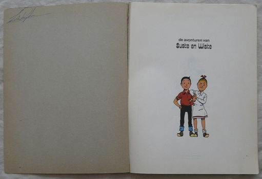 Strip Boek, Suske en Wiske, De Woelige Wadden, Nr.190, Standaard Uitgeverij, 1982.(Nr.1) - 1