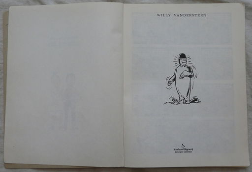 Strip Boek, Suske en Wiske, De Woelige Wadden, Nr.190, Standaard Uitgeverij, 1982.(Nr.1) - 2