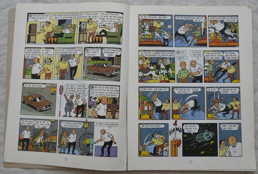 Strip Boek, Suske en Wiske, De Woelige Wadden, Nr.190, Standaard Uitgeverij, 1982.(Nr.1) - 3