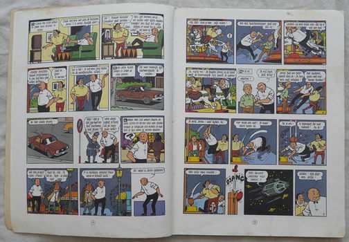 Strip Boek, Suske en Wiske, De Woelige Wadden, Nr.190, Standaard Uitgeverij, 1984.(Nr.1) - 2