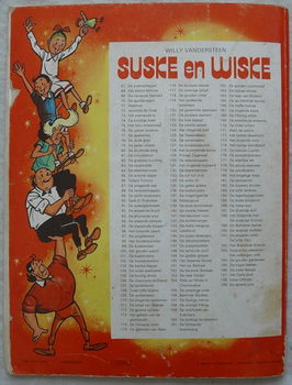 Strip Boek, Suske en Wiske, De Woelige Wadden, Nr.190, Standaard Uitgeverij, 1984.(Nr.1) - 4