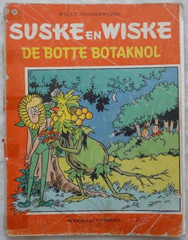 Strip Boek, Suske en Wiske, De Botte Botaknol, Nr.185, Standaard Uitgeverij, 1981.(Nr.1) - 0