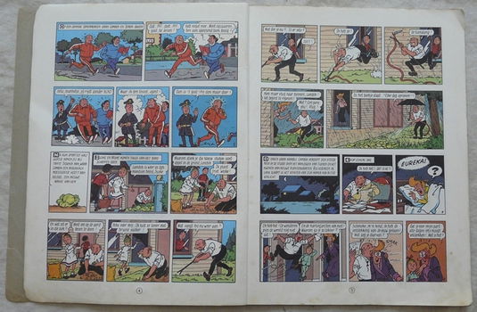 Strip Boek, Suske en Wiske, De Botte Botaknol, Nr.185, Standaard Uitgeverij, 1981.(Nr.1) - 3