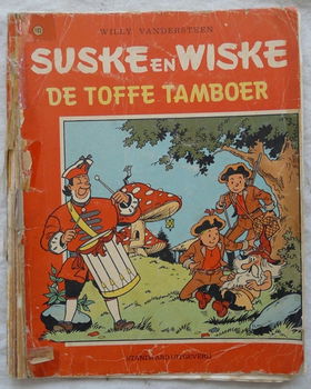 Strip Boek, Suske en Wiske, De Toffe Tamboer, Nr.183, Standaard Uitgeverij, 1981.(Nr.1) - 0