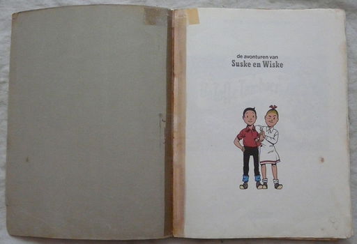 Strip Boek, Suske en Wiske, De Toffe Tamboer, Nr.183, Standaard Uitgeverij, 1981.(Nr.1) - 1