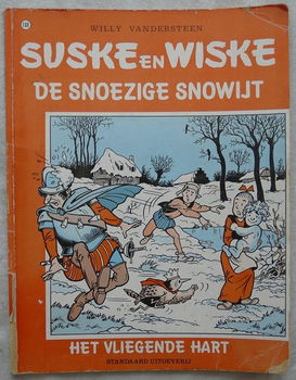 Strip, Suske en Wiske, De Snoezige Snowijt / Het Vliegende Hart, Nr.188, Standaard Uitgeverij, 1985. - 0