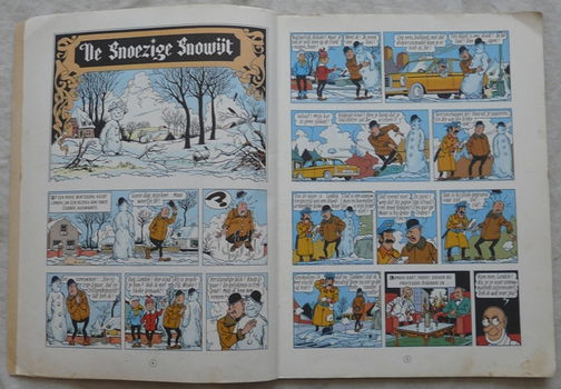 Strip, Suske en Wiske, De Snoezige Snowijt / Het Vliegende Hart, Nr.188, Standaard Uitgeverij, 1985. - 2