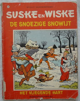 Strip, Suske en Wiske, De Snoezige Snowijt / Het Vliegende Hart, Nr.188, Standaard Uitgeverij, 1982. - 0