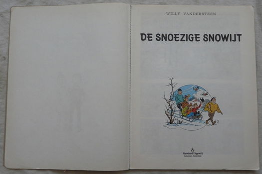 Strip, Suske en Wiske, De Snoezige Snowijt / Het Vliegende Hart, Nr.188, Standaard Uitgeverij, 1982. - 2