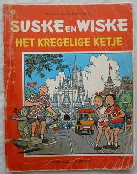 Strip Boek, Suske en Wiske, Het Kregelige Ketje, Nr.180, Standaard Uitgeverij, 1980.(Nr.1) - 0