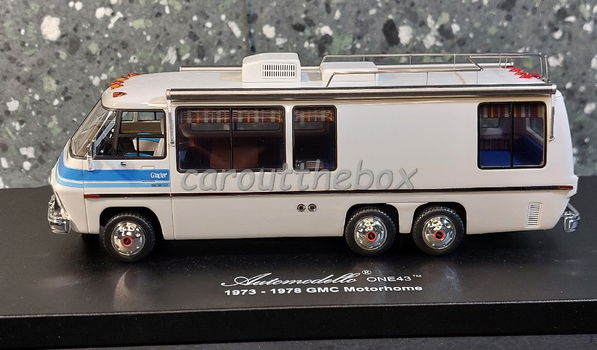 GMC Motorhome 1973 -1979 wit 1/43 Automodello 001 - 0