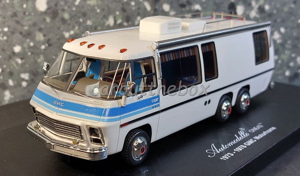 GMC Motorhome 1973 -1979 wit 1/43 Automodello 001 - 1