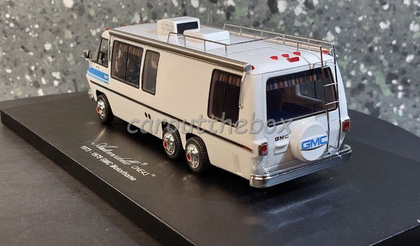 GMC Motorhome 1973 -1979 wit 1/43 Automodello 001 - 2