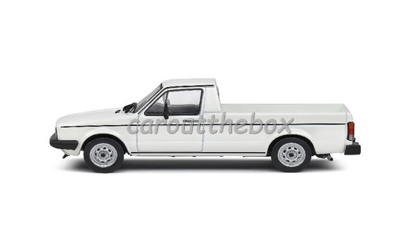 Volkswagen Caddy 14D wit 1:43 Solido Sol113 - 0