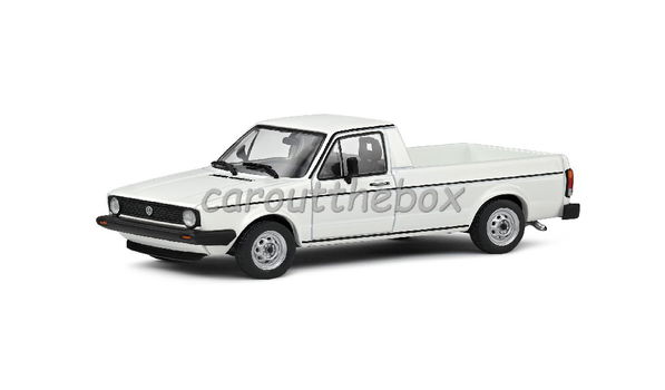 Volkswagen Caddy 14D wit 1:43 Solido Sol113 - 1