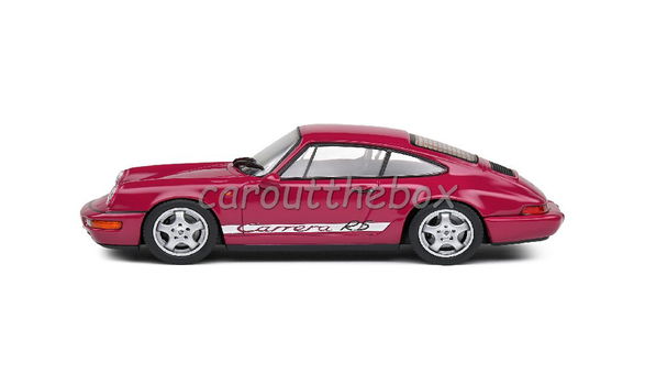 Porsche 911 964 RS star ruby 1:43 Solido Sol114 - 0