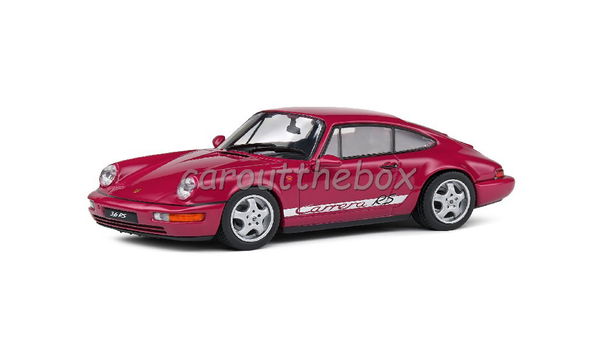 Porsche 911 964 RS star ruby 1:43 Solido Sol114 - 1