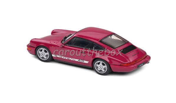 Porsche 911 964 RS star ruby 1:43 Solido Sol114 - 2