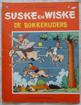 Strip Boek, Suske en Wiske, De Bokkerijders, Nr.136, Standaard Uitgeverij, 1979.(Nr.1) - 0