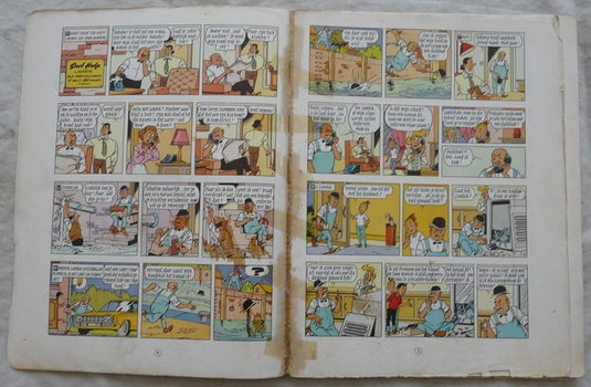 Strip Boek, Suske en Wiske, De Steensnoepers, Nr.130, Standaard Uitgeverij, 1979.(Nr.1) - 2