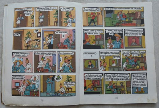 Strip Boek, Suske en Wiske, De Blinkende Boemerang, Nr.161, Standaard Uitgeverij, 1983.(Nr.1) - 2