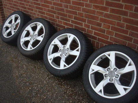 17’’Originele Audi Y-Line velgen Vw Golf 5 6 7 Audi A3 Seat Skoda 5x112 - 1