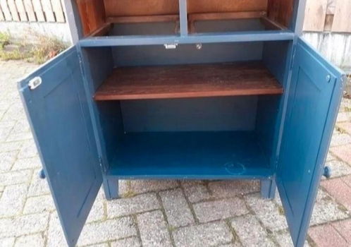 Oude vintage houten kast - 2